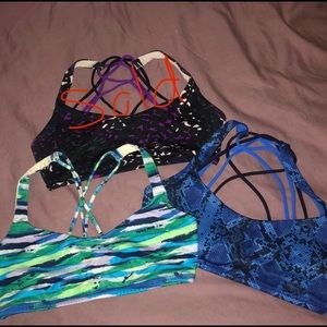 LULULEMON sports bra size 8 X2 (bottom 2)